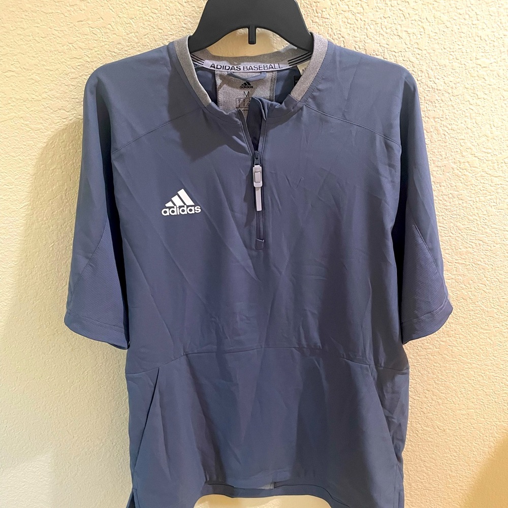 Adidas Baseball Short Sleeved Windbreaker